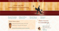 Desktop Screenshot of cesar-salsa.com